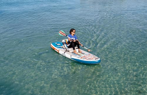 BOTE Easy Rider Aero Inflatable Stand Up Paddle Board MAGNEPod Blow Up Hybrid iSUP Convertible Seat Included Adults Kids Family Friendly Multiple Sizes