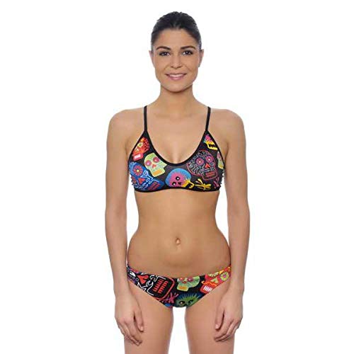 TurboTronic Halloween 2011 Bragas de Bikini, Multicolor, L para Mujer Cover