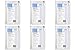 SPR01606 - Vinyl Ring Binder Pocket, 9-1/2x6, Clear, 6 Packs