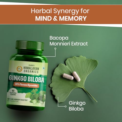 Himalayan Organics Ginkgo Biloba 500mg - Image 5 of 5