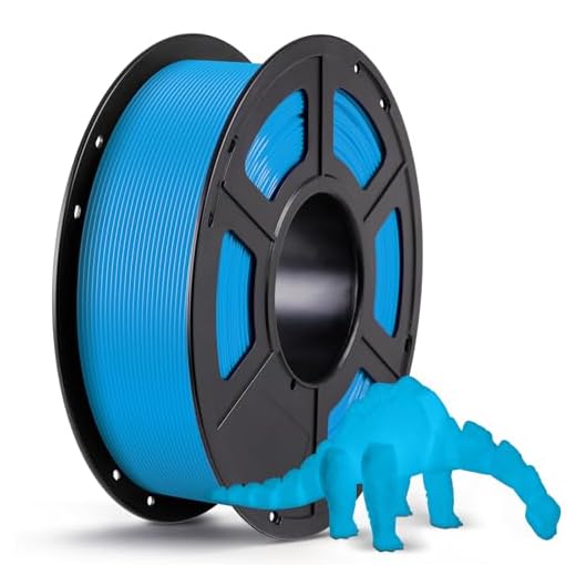 ANYCUBIC PLA 3D Printer Filament, Glow in The Dark, 3D Printing PLA Filament 1.75mm Dimensional Accuracy +/- 0.02mm, 1KG Spool (2.2 lbs), Blue PLA, Glow Blue