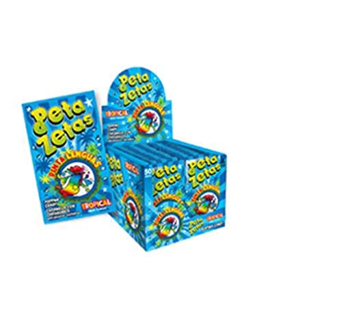 CARAMELOS CON CHASQUIDOS PINTALENGUA PETA ZETAS ESTUCHE 50 UNIDADES Cover