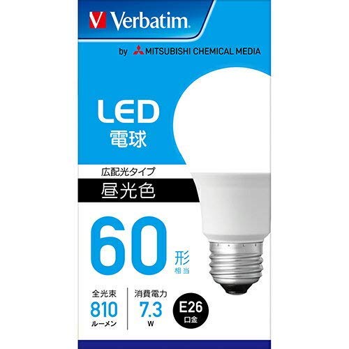 三菱ケミカルメディア LDA7D-G/LCV2 LED電球 広配光 E26口金 60W形相当 810lm