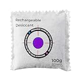 Auto Feuchtigkeitsabsorber fürs | Indikator Granulat Mehrweg, auslaufsichere Feuchtigkeitsbeutel...
