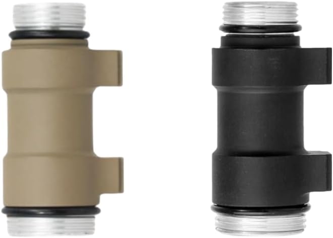 Flashlight Adapter Compatible with SF M300/M600 Light Bodies - Run 18350/18650 High Power LED, LEP, IR Light Heads