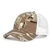 Besforta Kids Camouflage Baseball Cap Sun Hat Adjustable Cotton Mesh Back Trucker Hat for Boys Girls Age 2-8