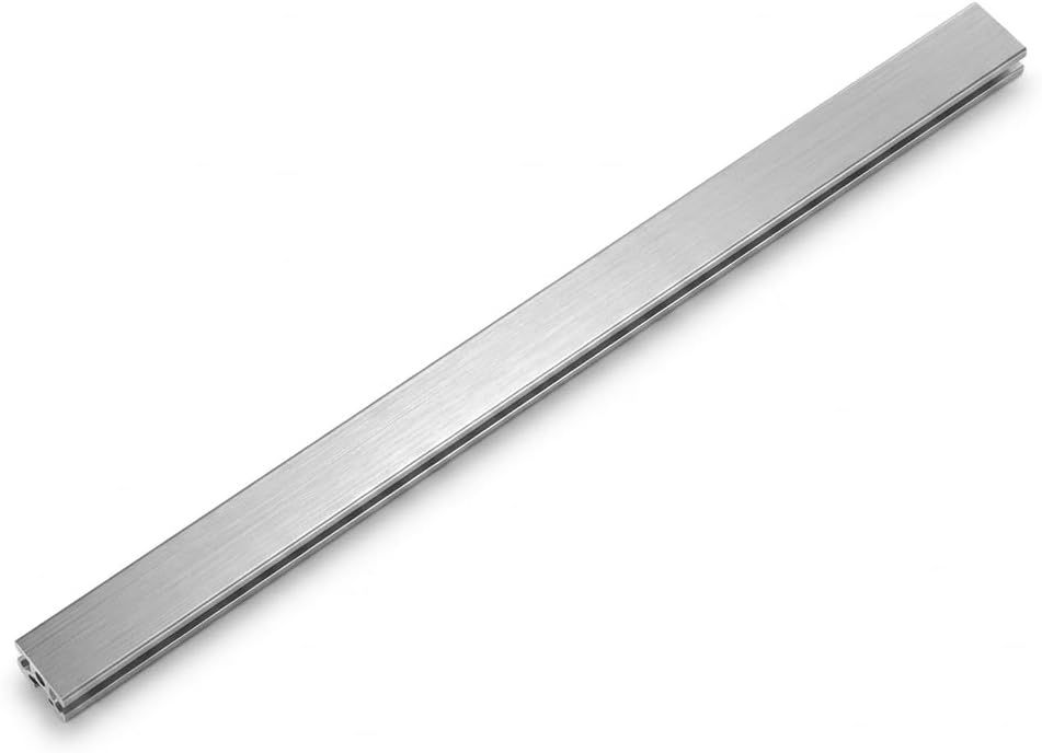 Aluminum Alloy T-Track Slot Miter, Non-Porous T-Bar Rail Slide Slab for Woodworking Carpenter Tool (300mm)