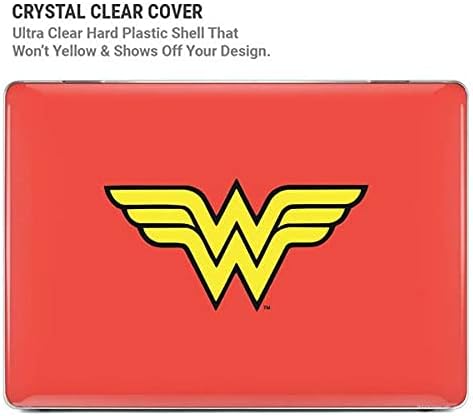 Skinit Case + Skin Compatible with MacBook Pro 15in (2016-19) - Officially Licensed Warner Bros Wonder Woman Official Logo Design