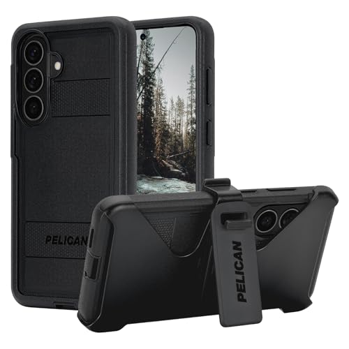 Pelican Voyager Samsung Galaxy S26 Plus Case - Rugged Phone Case - Black - image 1