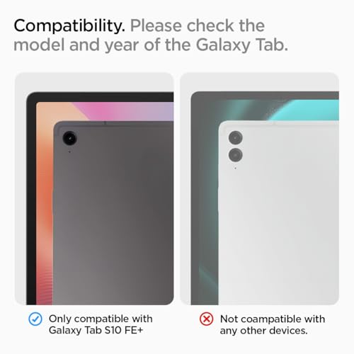 Image of Spigen for Galaxy Tab S10 FE Plus Case (2025), Ultra Hybrid Pro Protective Tri-Fold Cover with Transparent Back and S Pen Holder, 13.1 inch, Black