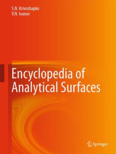 Encyclopedia of Analytical Surfaces