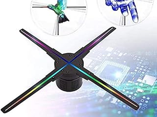 CHYIA 3D Hologram Advertising Fan, Advertising floodlight, Store Display Holographic LED Wireless Internet