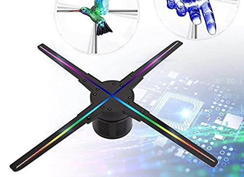 CHYIA 3D Hologram Advertising Fan, Advertising floodlight, Store Display Holographic LED Wireless Internet