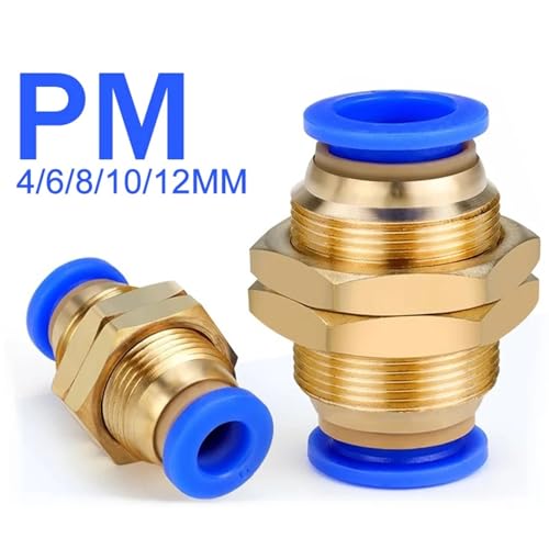 Conector de aire de 8 mm para extensión de mangueras neumáticas PM-8 4