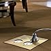 ENERLITES - 705510-C-STICKERED Screw Cap Cover Floor Box kit, 5” x 5” 2-Gang Cover, 20A Tamper-Weather Resistant Receptacle Outlets, Watertight Gasket, Corrosive Resistant Hardware, UL Listed, 975510-C, Brass Brass 2-Gang