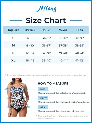 Miyang Maternity Tankini Swimsuit Criss Cross Back Bathing Suit Ruched Tie Side Pregnancy Swimwear Two Piece Leopard Large thumb #5