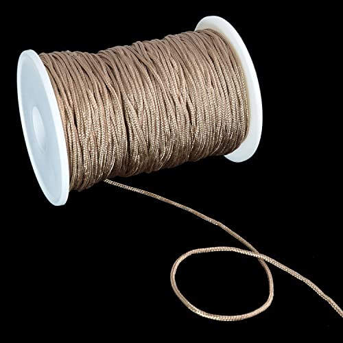 Cuerda de elevación de sombrilla en nylon marrón de 2 mm para tus proyectos de artesanía DIY 3
