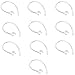 Gazechimp 10 Ganchos de Orejas Recambios para Auriculares Bluetooth Hebillas - Claro 5.6mm