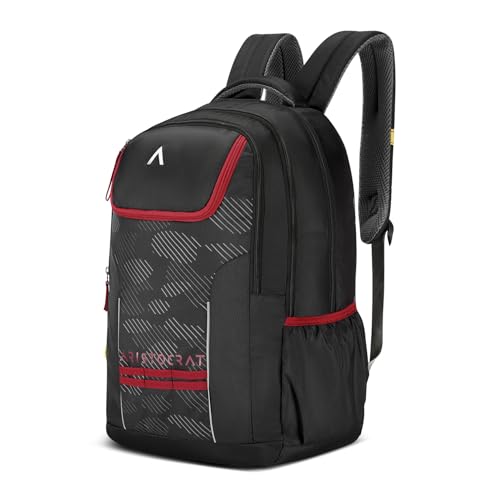 Image of Aristocrat NRG Spacious 42L Casual Backpack, 3 Compartments | Front & Side Pockets, Premium Fabric & Zipper, Padded Straps, Travel / Casual / College Bag, Unisex, 1-Year Global Warranty