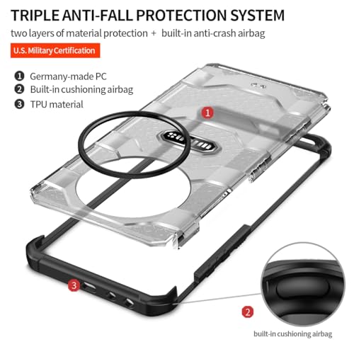 Coque Huawei Mate40 Pro intégrale rigide résistante chutes polycarbonate Rosso - 4