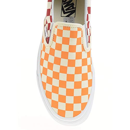 Vans Vans Classic Slip-On (Checkerboard), Multi/True White, 6 Women/4.5 Men