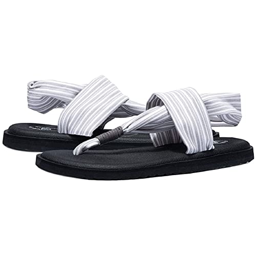 Chanclas para mujer Ranberone en color gris y de talla 36 EU 6
