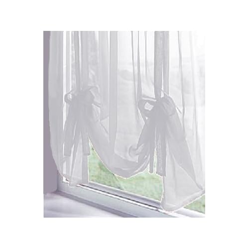 Ready Made Voile Curtains Amazon Co Uk