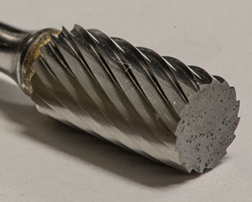 Fresa de carburo sólido corte simple SA-51 1/4" x 1/2" miniatura 2