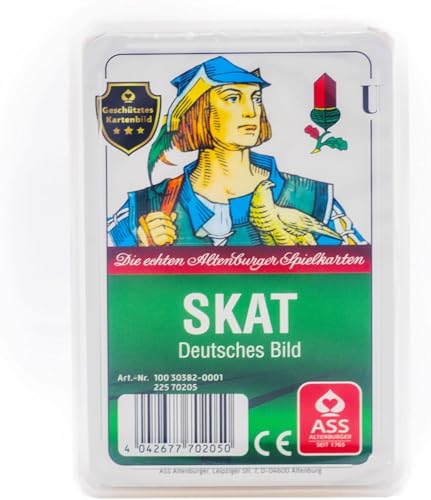 10x Skat Kartenspiele + 1x BILDMAGNET! Deutsches Blatt Karten Spiel für Bridge Canasta Poker Romme Kartendeck Altenburger Spielkarten Skatkarten Skatblatt Kartenspiel – Bild 3