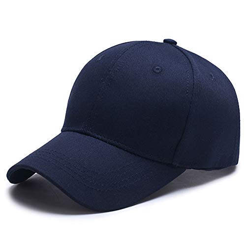 Casquette de baseball respirante et légère couleur unie pour le sport