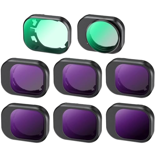 �݊���������܂�DJI Mini Pro Drone �}���`�G�t�F�N�g�J�����t�B���^�[�L�b�g�ɑΉ�(8Pcs Set)