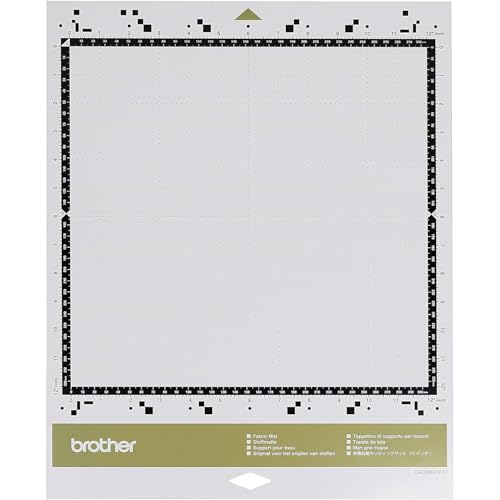 Brother CADXMATF12 ScanNCut DX Fabric Mat, No Color