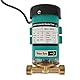SHYLIYU 90W Umwälzpumpe Druckhöhungspumpe Heißwasserpumpe automatischer Haushalt Booster Pumpe für Hauswasserwerk Dusche und Garten und 20l/min Ausgang 19mm