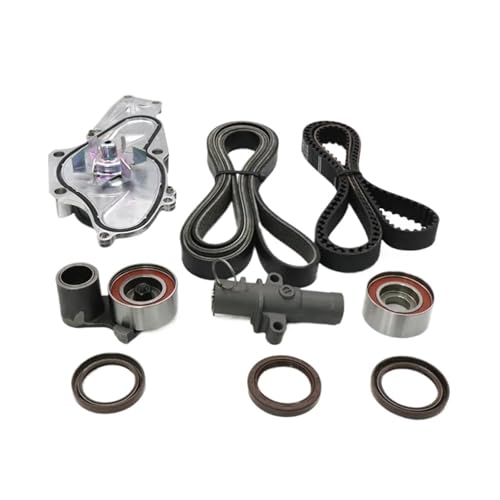 19200-RDV-J01 Kit de correa de distribución del motor del automóvil Bomba de agua loca Sello de leva del cigüeñal compatible con ACURA MDX HONDA ODYSSEY PILOT RIDGELINE 3.5L