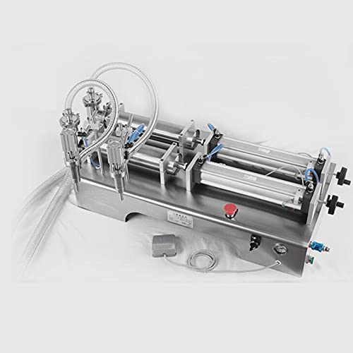 IGOSAIT Vulmachine 10-5000 ml elektrische dubbele kop drank vulmachine horizontale kleine pedaal kwantitatieve vloeibare… - Image 6