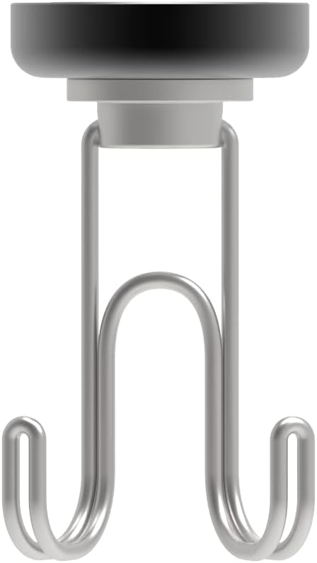 Ant Mag Neodymium Magnets with Hole 50lbs Heavy Duty Magnets with Screws Strong Rare Earth Round Countersunk Hole Magnets Perfect for Wooden Cruise Cabin Garage Refrigerator Office Workplace Pack of 8