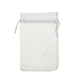 weihnachtsstern pflege schneiden Stueckzahl: 50 HOUSWEETY 50 Weiss Organza Beutel Saeckchen Geschenkbeutel 23x17cm