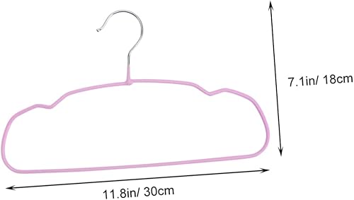 Miniatura 9 de Alipis 10 piezas de vestido para colgar en casa manganeso para recién nacidos abrigo de acero para niños suministros antideslizantes ropa práctica