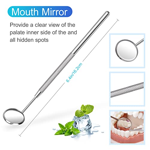 Sopito SOPITO-HEATH-1215 Dental Tools, Sopito 3Pcs Teeth Cleaning Tools Stainless Steel Dental Scraper thumb #2