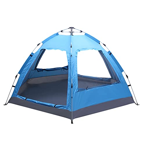 Carpa de Camping Pop Up para 3 Personas Azul miniatura 2