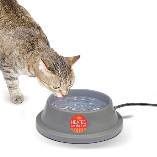 K&H Pet Products Thermal-Bowl Heated Water Bowl for...