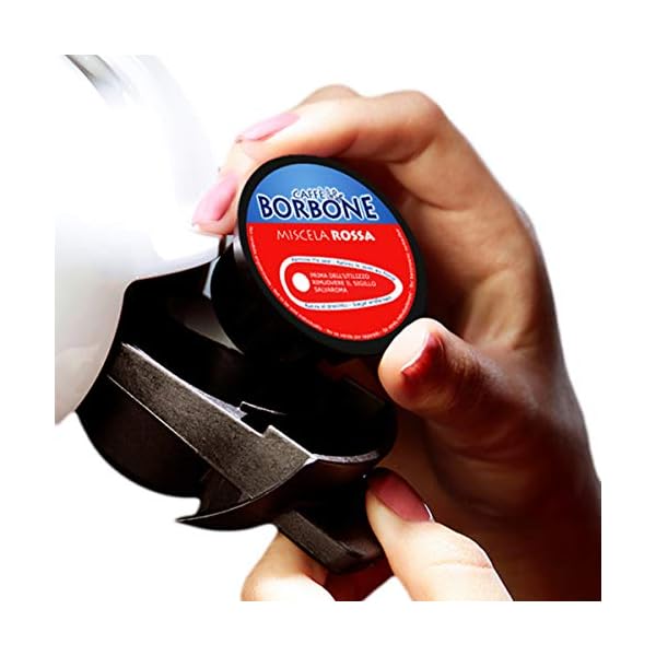 Caffè Borbone Café Mezcla Roja - 90 cápsulas (6 paquetes de 15) - Compatibles con las Cafeteras Nescafé®* Dolce Gusto®* - Imagen 3