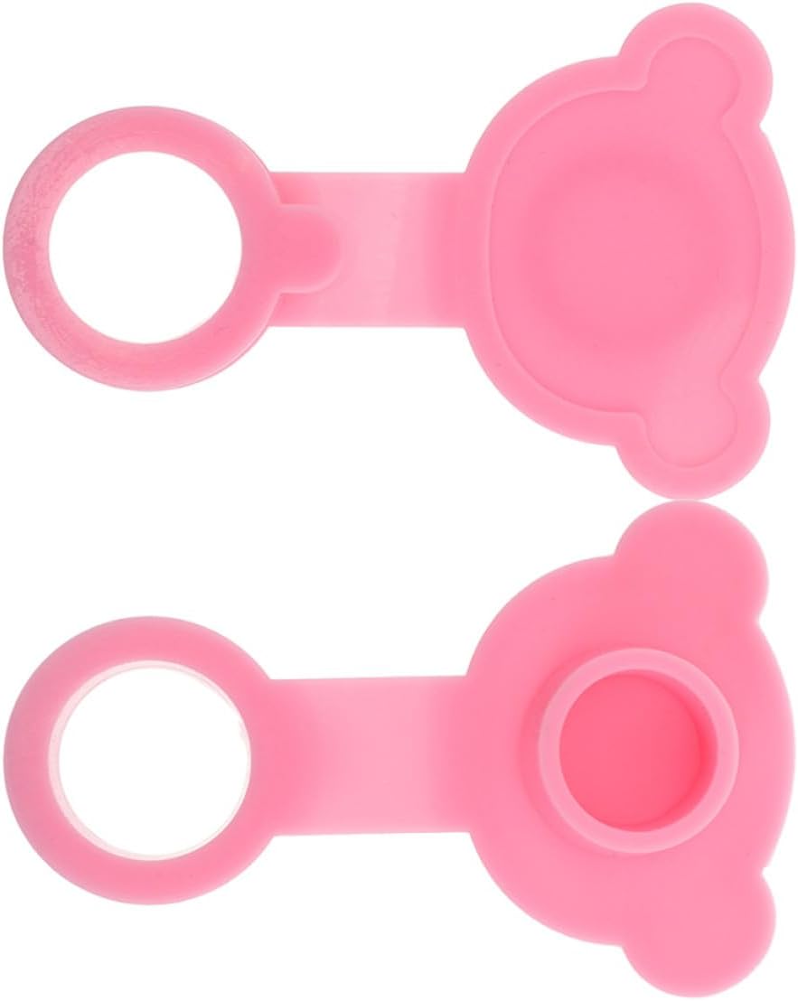 SHOWERORO 2pcs Silicone Bath Tub Stopper Leakproof Drain Plug for Bathtub and Bucket Bath Accessories Waterproof Bathroom Drain Cover