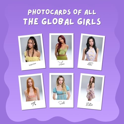 Image of Katseye Photocards | Katseye Songs Mini Poster Kit (Set of 18) | Gnarly, Debut, Gameboy, Internet Girl Songs Compact Size (8 x 6 cm) Posters for Phone Accessories, room decoration (C 070)