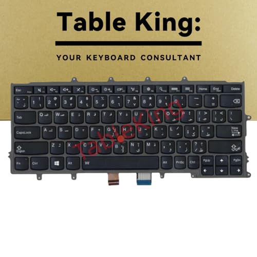 Clavier de Remplacement Thinkpad X240 X250 X260 Arabe Premium