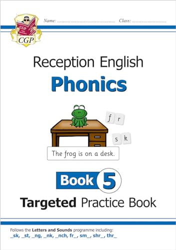 Reception English Phonics Targeted Practice Book - Book 5