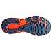Brooks Men's Adrenaline GTS 22 Supportive Running Shoe - Blue/Light Blue/Orange - 8 Medium