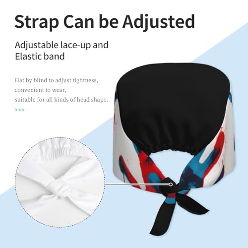 Breathable Work Hat Kids Hand Print Printing Premium Peach Skin Velvet Adjustable, Soft, Versatile4