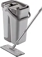 MOP Flat Lava e Seca Menalux com Refil Extra de Microfibra