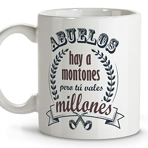 Taza abuela. Regalos originales. Tazas desayuno originales. Varios diseños. Abuelos Millones